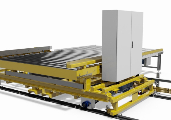 The automatic conveyor line improved the production process of cooling electric batteries