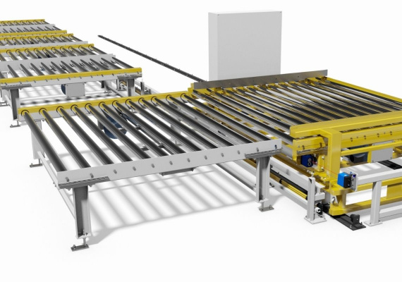 The automatic conveyor line improved the production process of cooling electric batteries