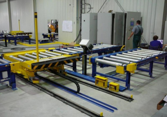 Forming line transport system