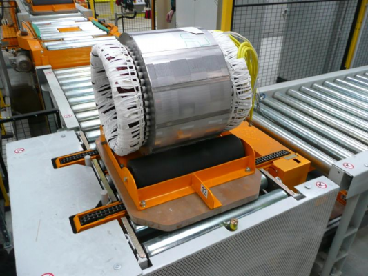 Transport system to the test room