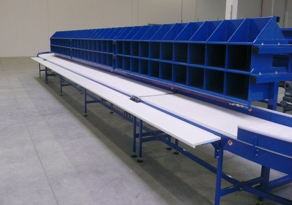 Higher than kodiak, longer than 4 pools. Our conveyors are used by the largest distributor of newspapers in the Czech Republic