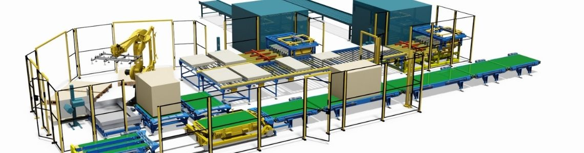 Balicí linka s robotem několikanásobně zrychlila výrobu nábytku