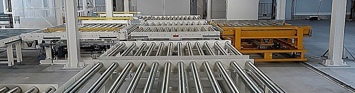 The automatic conveyor line improved the production process of cooling electric batteries