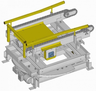 Turntables - chain conveyors CCT