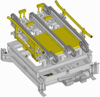 Turntables - chain conveyors CCT