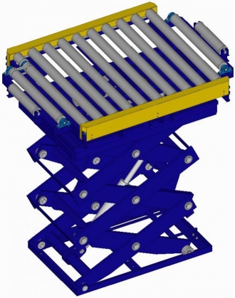 Drehbühne - Rollenförderer RFD